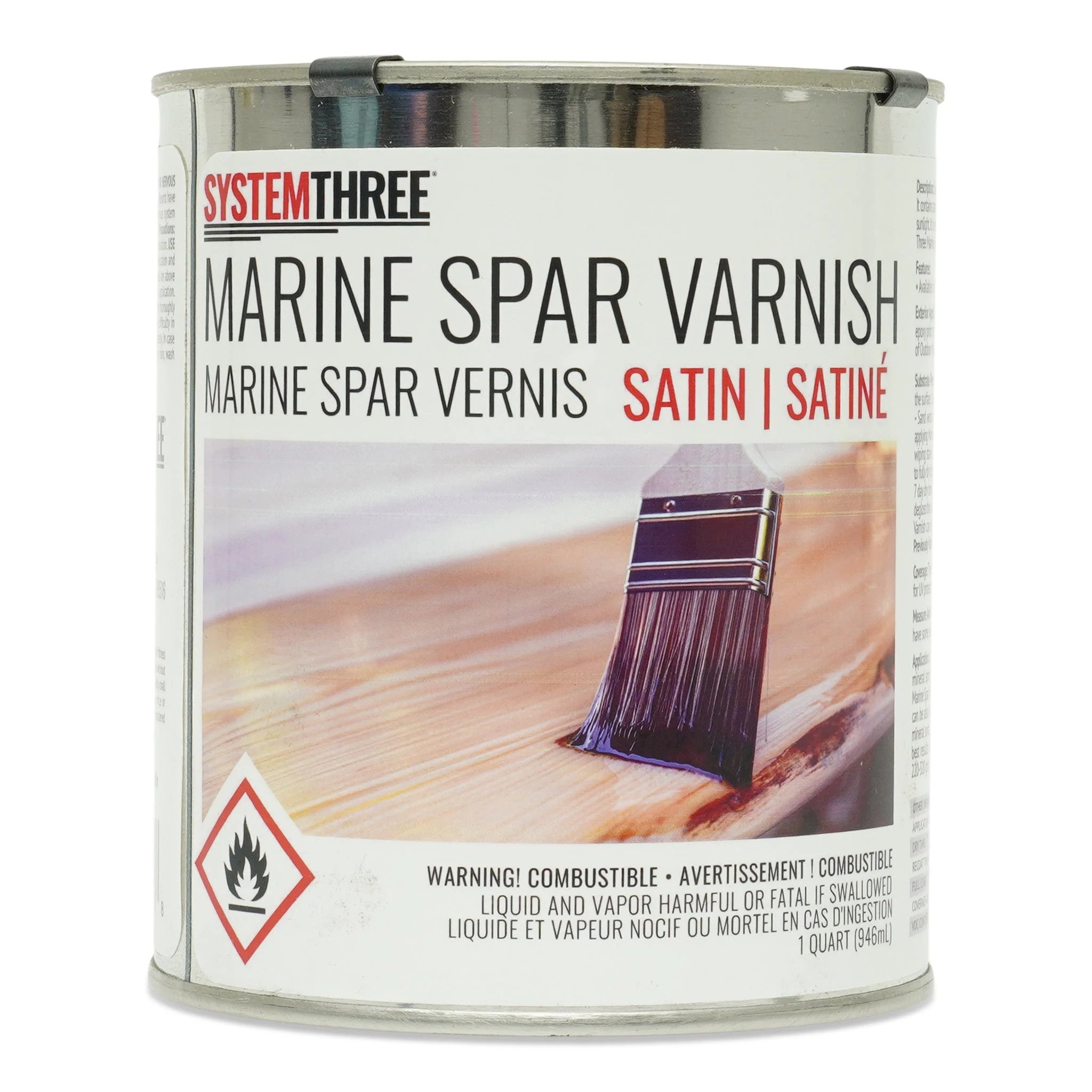 Marine Spar Varnish Satin 1 Quart